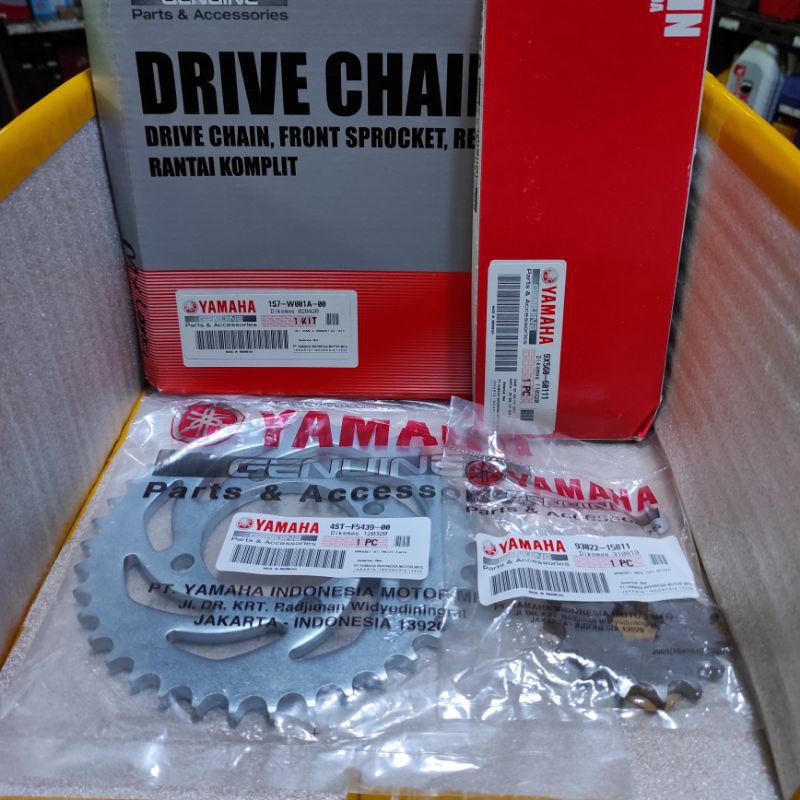 Gir set mx lama Yamaha Original 1S7-W001A-00