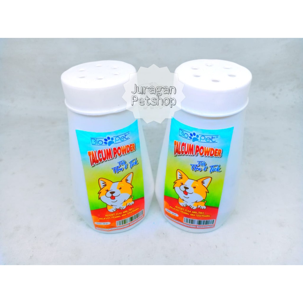 POWDER BEDAK BIOPET | Bedak Wangi Untuk Kucing/Anjing | Wangi Tahan Lama | Bedak Hewan