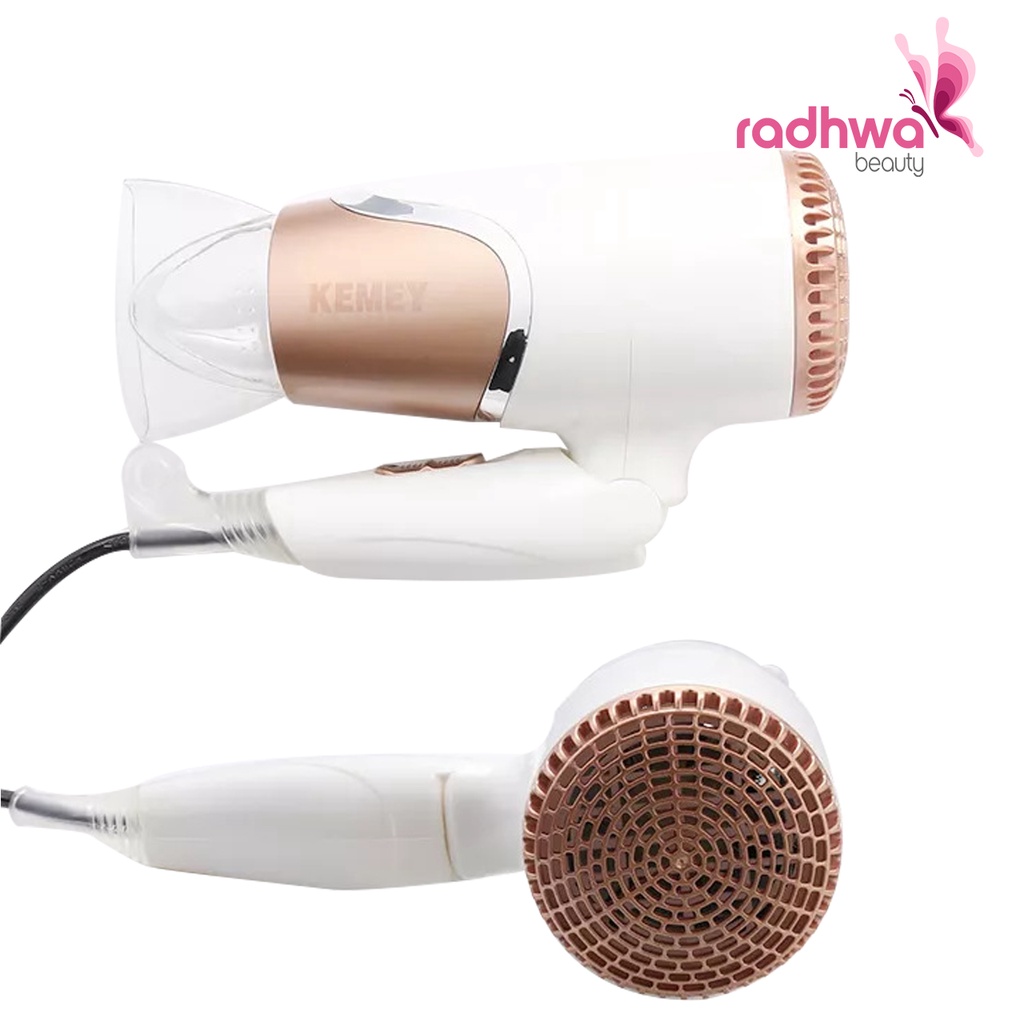 Hair Dryer Hotel Lipat Portable Professional / Hairdryer Foldable Pengering Rambut Udara Dingin dan Panas
