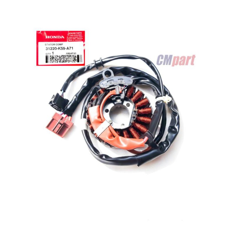 Sensor ckp assy Statorcomp stator comp new vario 150 tahun 2018 keatas 31220-K59-A71 asli HONDA AHM