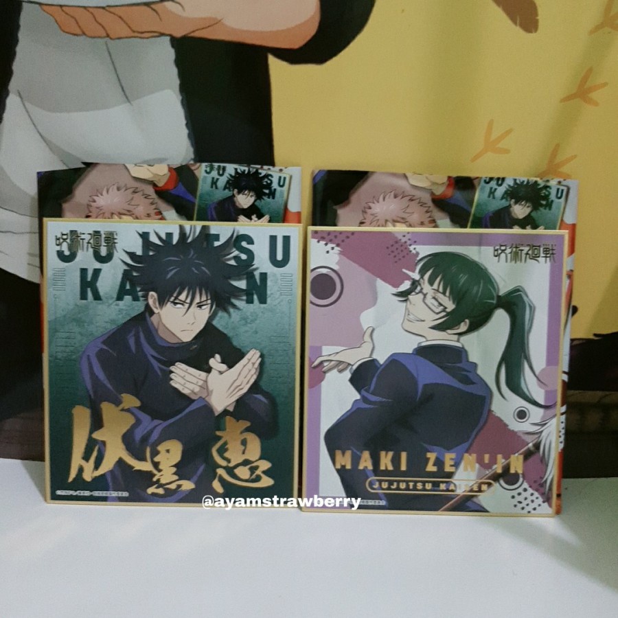 READY Visual Shikishi Jujutsu Kaisen Megumi Maki