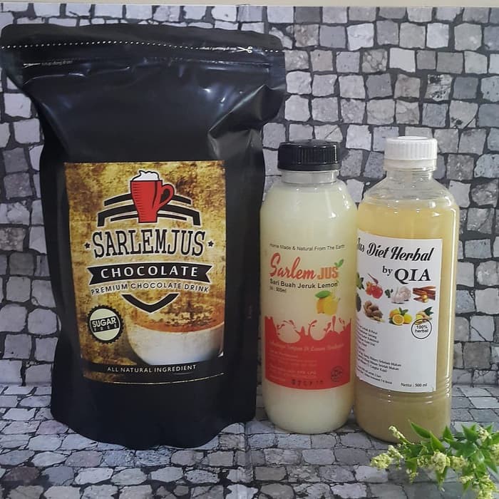 

PAKET DIET SEHAT SARLEMJUS ( sari lemon, jus diet, dan coklat )