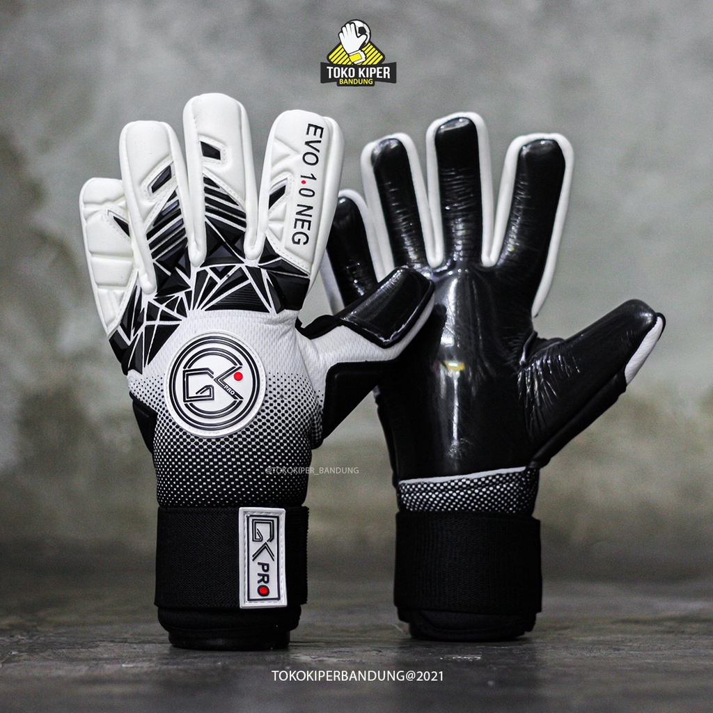 Sarung Tangan Kiper - GK PRO EVO 1.0 NEG WHITE MATRIX