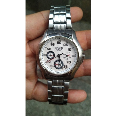 jam tangan  casio edifice ef 317 second bekas original