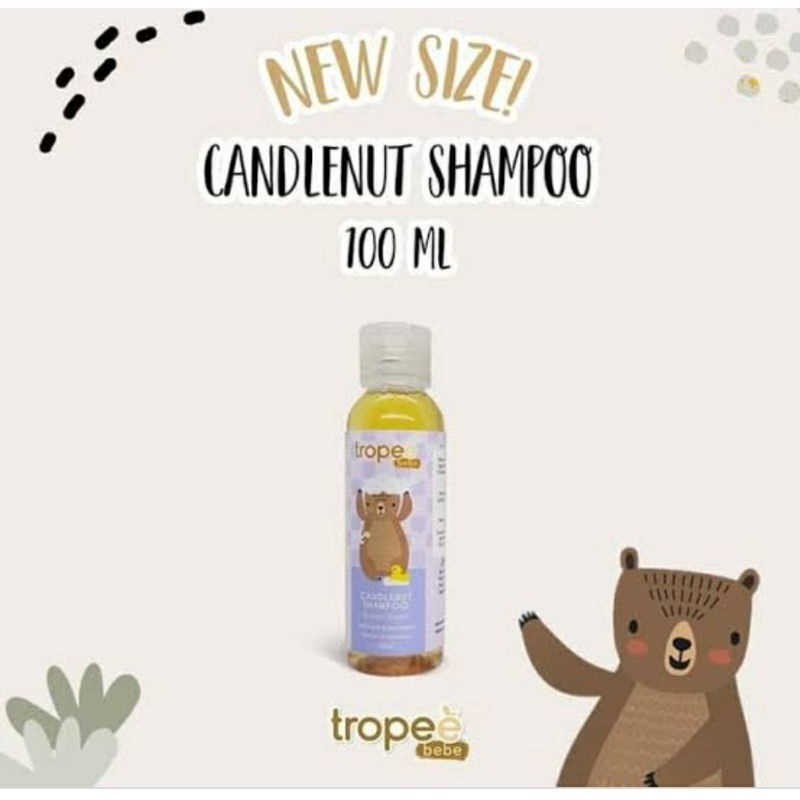 Tropee Bebe Candlenut Shampoo 100ml