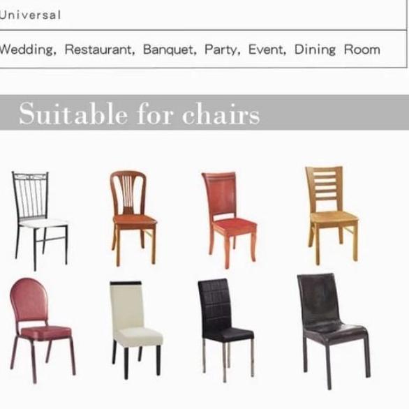 ✻ sarung kursi makan / cover kursi makan POLOS ELASTIS ➩