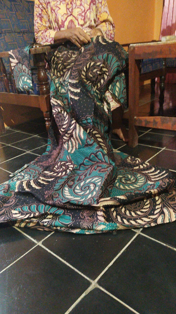 Maura Couple - Sania Ruffle Batik Couple Garansi Termurah