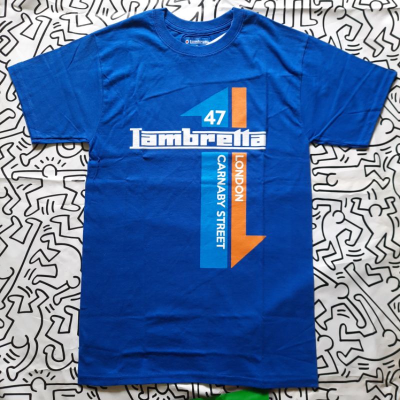 kaos scooter lambretta carnaby london