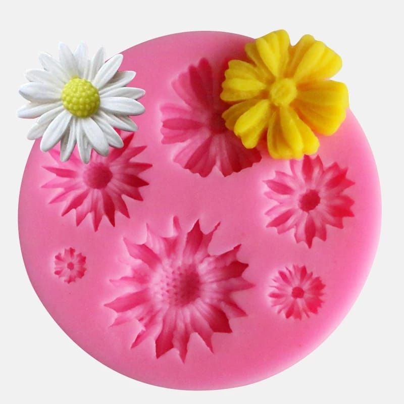 

Cetakan Silikon Bentuk 6 Bunga CHRYSANT 3D untuk Coklat / Kue Perlengkapan dapur anak-anak