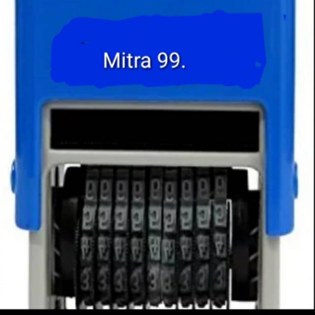 

Stempel Angka 3 mm, 9 digit ,self inking.