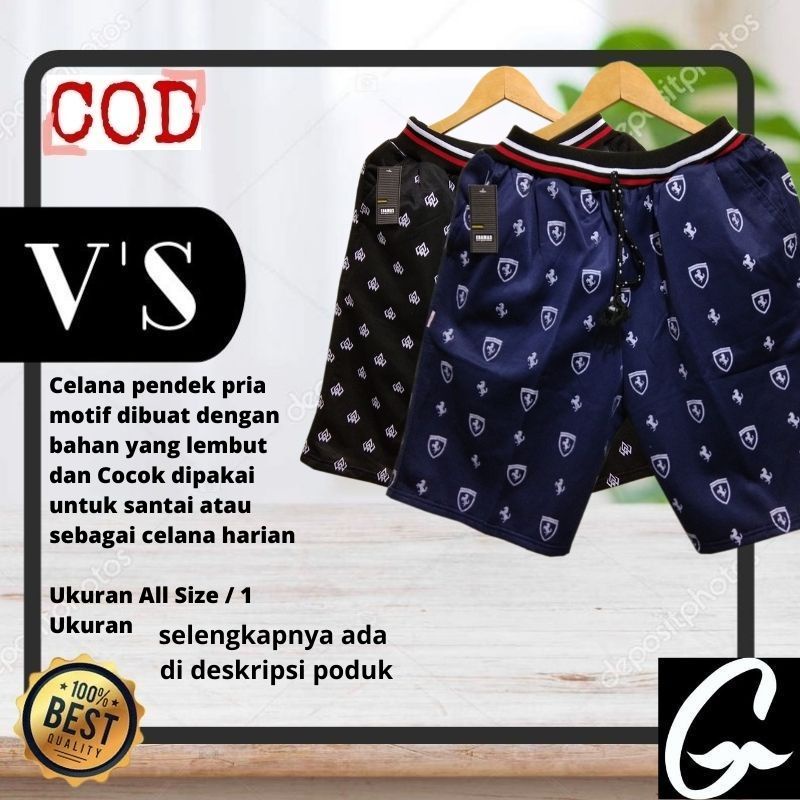 Celana Pendek Distro Motif Premium // Promo Celana Celana Cekana Crlana Clana Calana Selana Jelana F