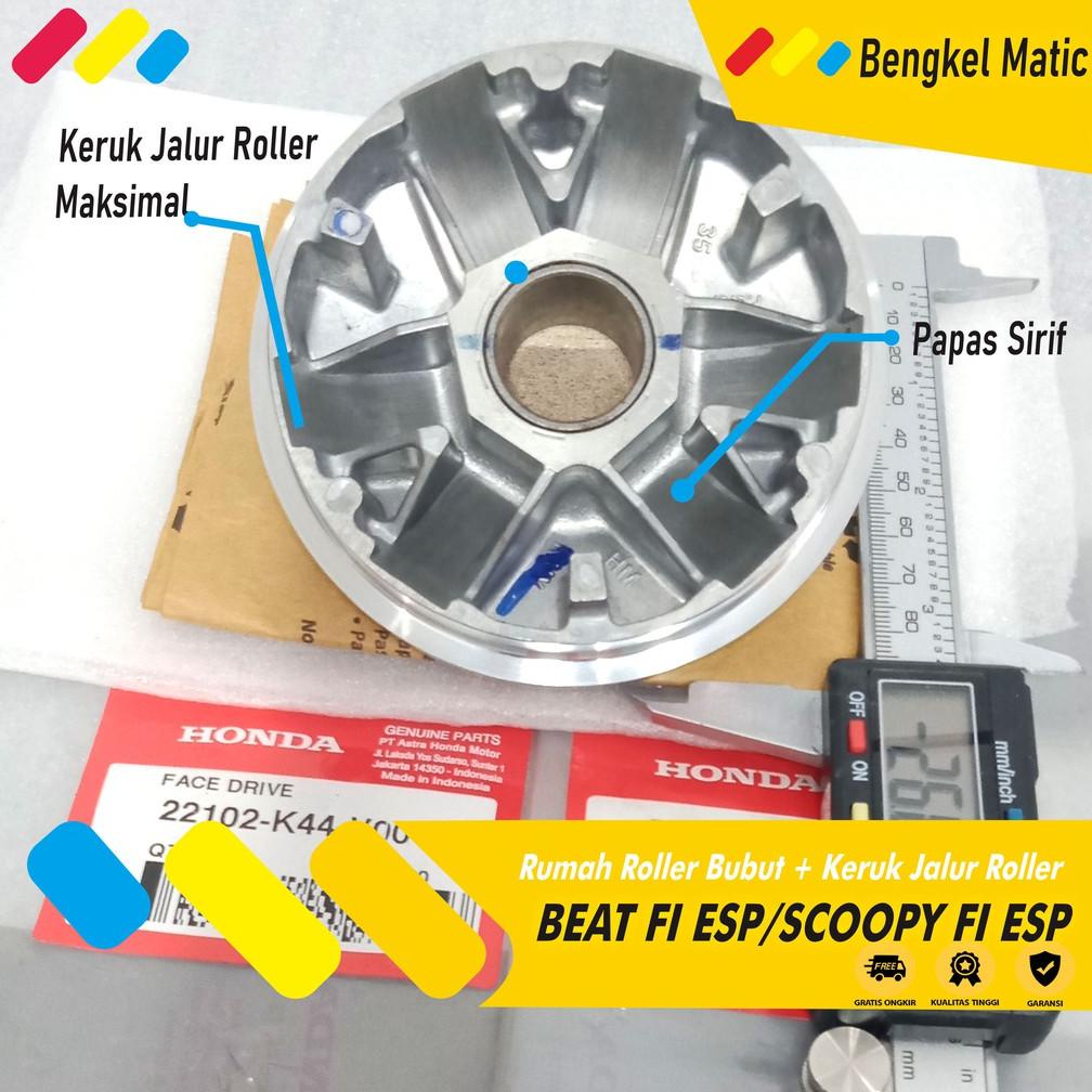[[BISA COD]] RUMAH ROLLER BEAT FI ESP RUMAH ROLLER BUBUT BEAT SCOOPY ESP FI ASLI ORI HONDA