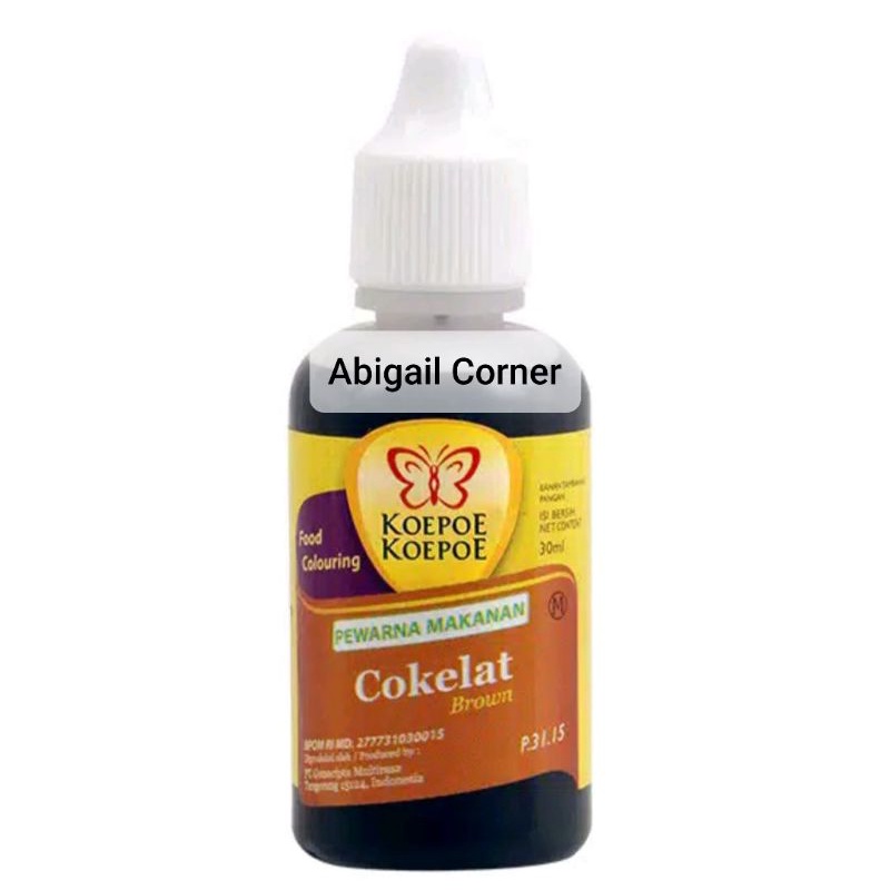 

Abigailcorner - Koepoe Koepoe | Pewarna Cokelat (30 ml)