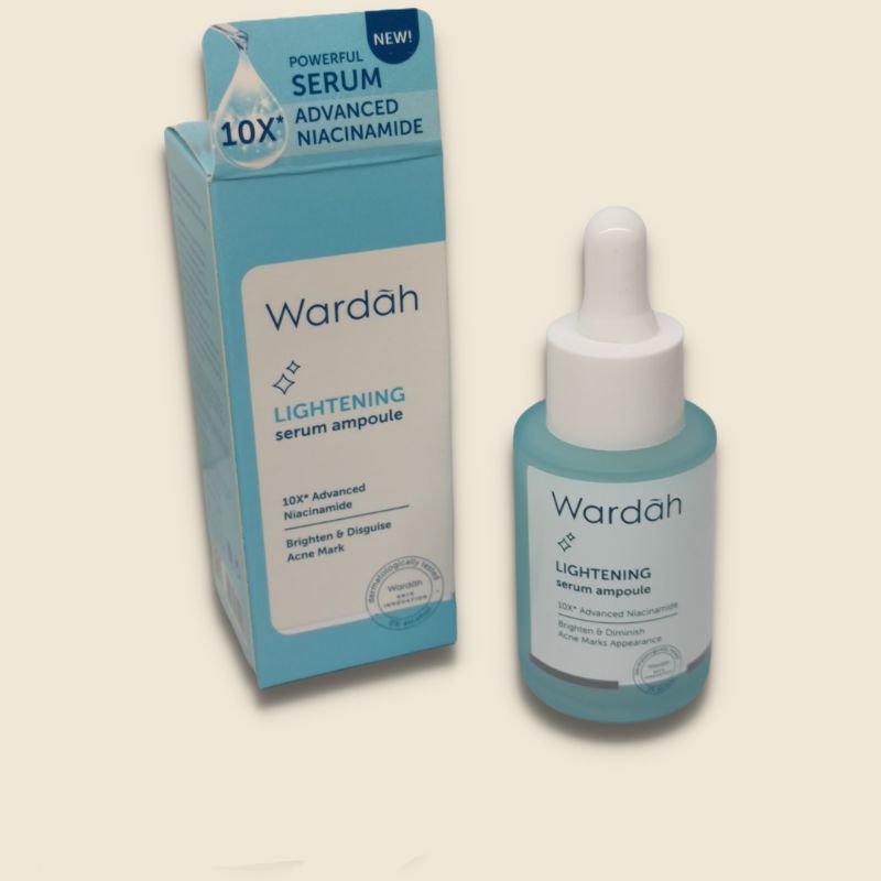 Serum Wardah Lightening 30ml Bpom//Wardah Lightening  Serum Ampoule 30ml