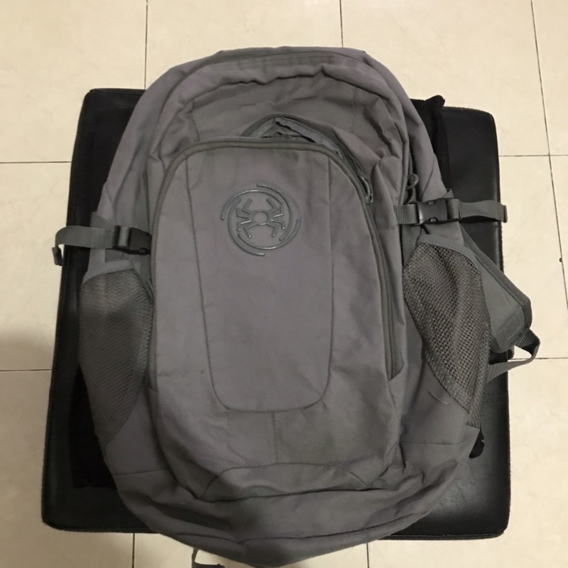 Tas ransel pria spyderbilt abu abu original preloved