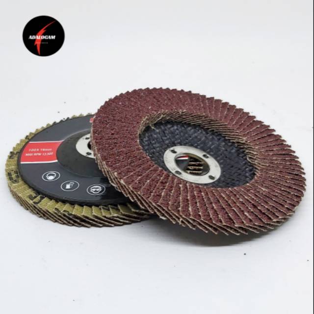 Flap Disc No 150 - Amplas Tumpuk Susun gerinda 4&quot;