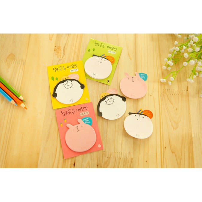 

Sticky Note Memo kecil motif Muka dan Beruang Pink Unik Lucu - KSY051 - Hijau