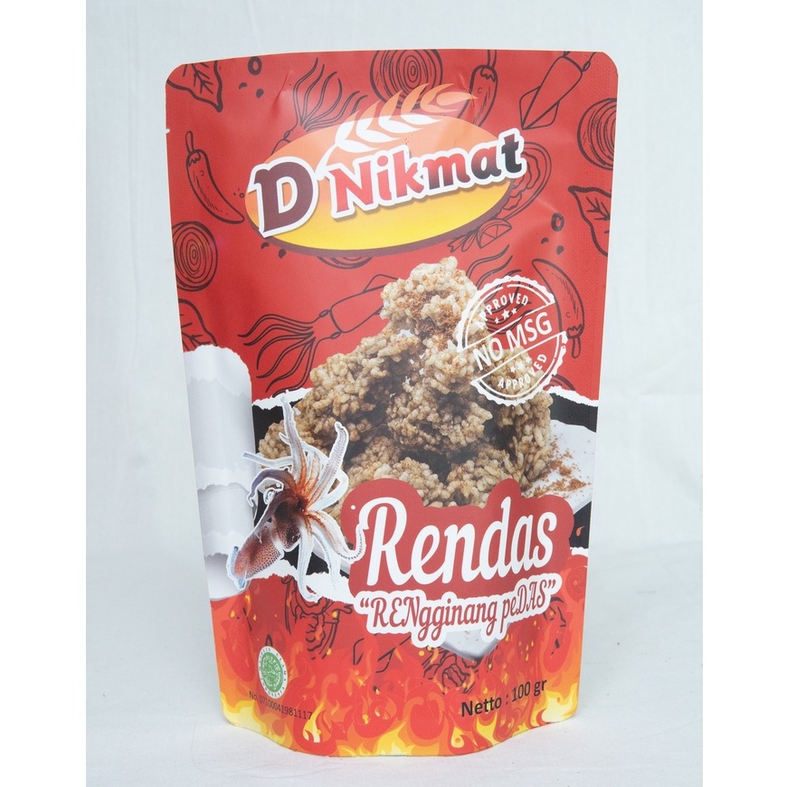 

Rengginang DNikmat Pedas RENDAS 100gr