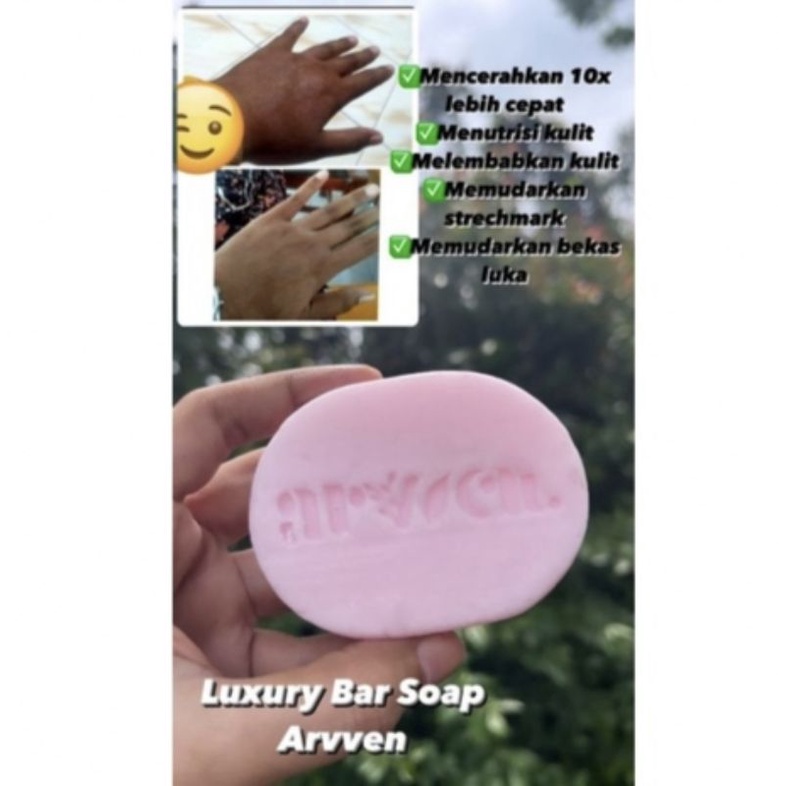 Arvven luxury baru soap