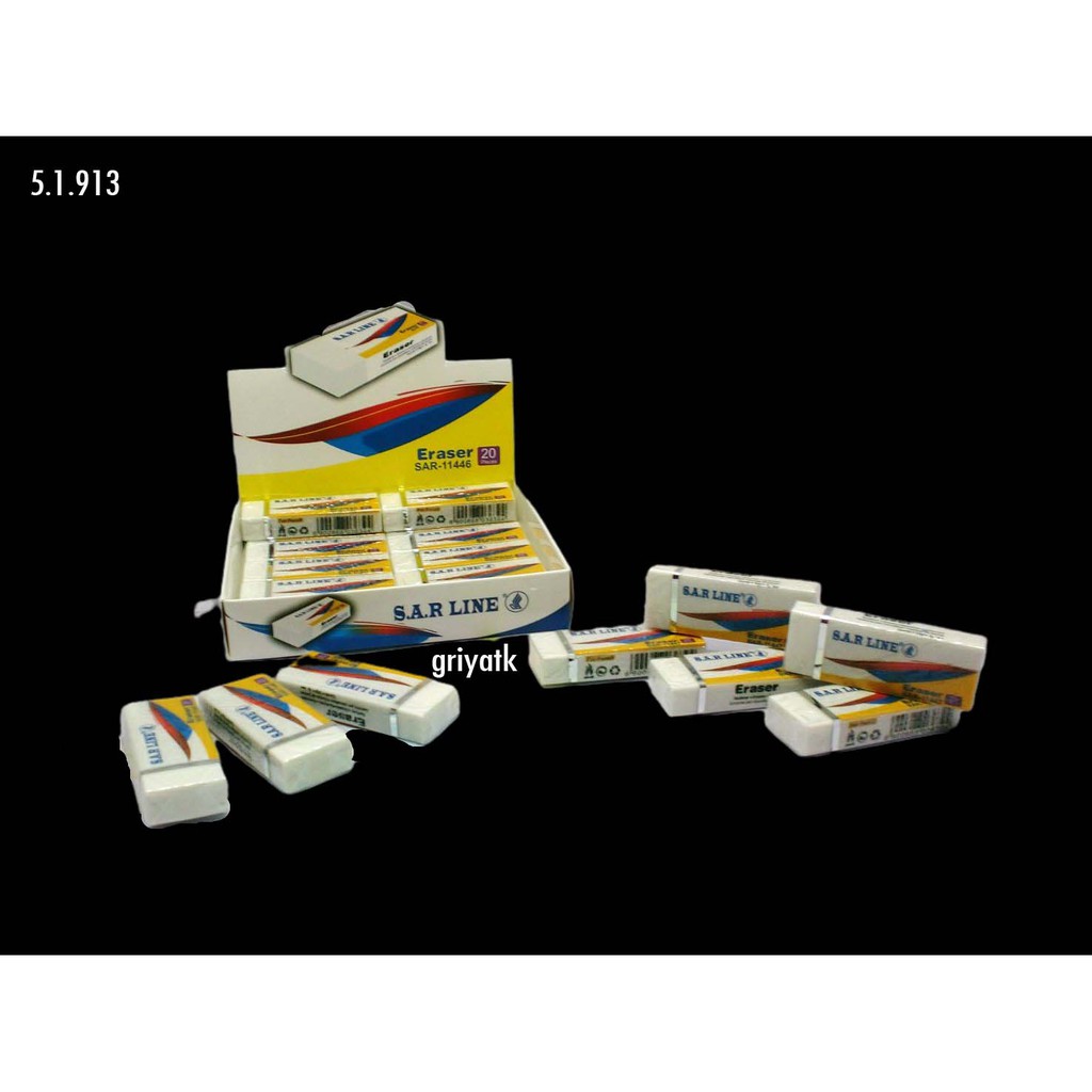 

penghapus pensil eraser mini sarline