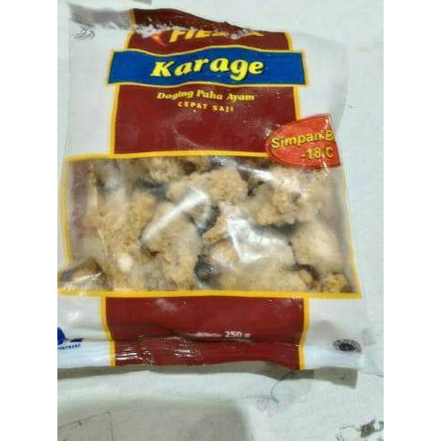 

ENAK karage fiesta 500gr (daging paha ayam) promo only BANYAK RASA