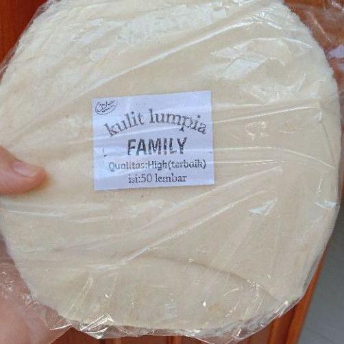 

Grosiran Murah Kulit Lumpia 18 cm 50pcs FAMILY