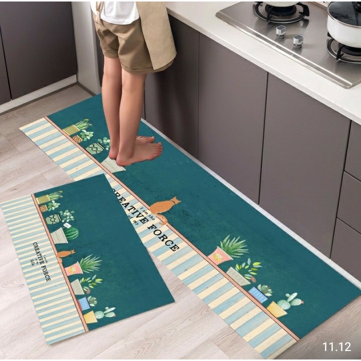 Keset Dapur 2in1 Anti Slip