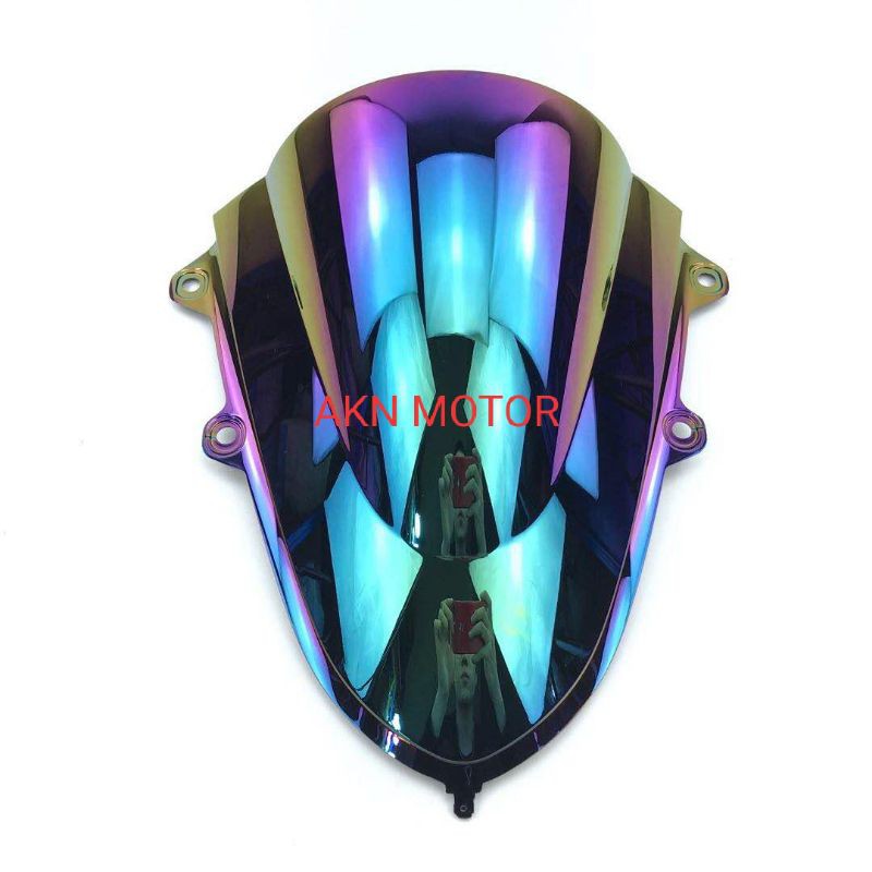 windshield visor pelangi Yamaha r15v3 kaca depan R15 vva rainbow