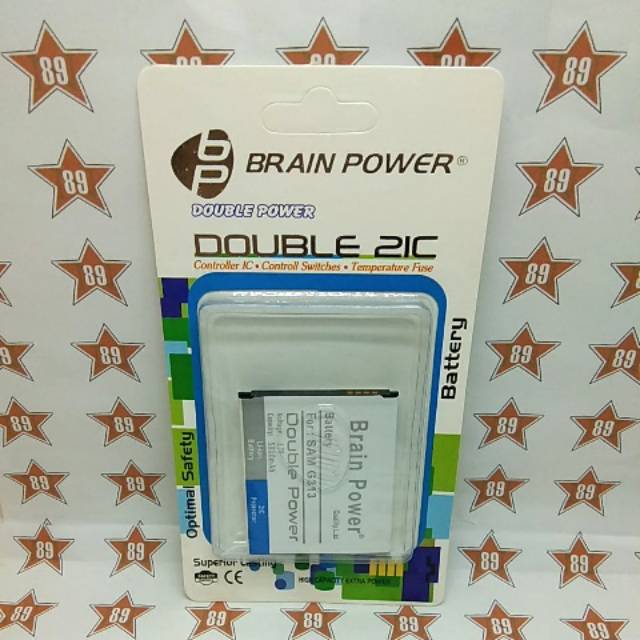 Battery batre Samsung V - G313 Brain power