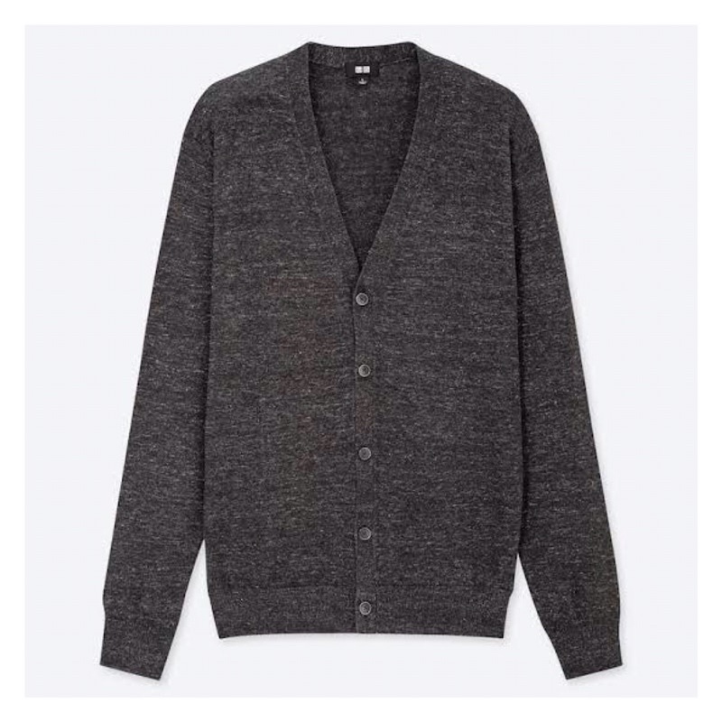 Cardigan Uniqlo Pria Original