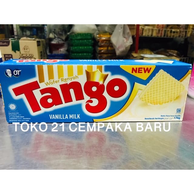 

Tango Wafer Rasa SUSU VANILA 163 gram | Wafers Vanilla Milk Tango 163g