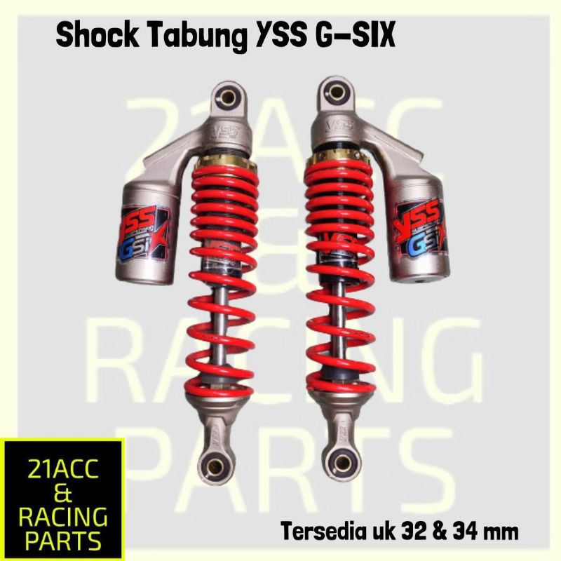 SHOCK BELAKANG TABUNG YSS G-SIX 32MM & 34MM