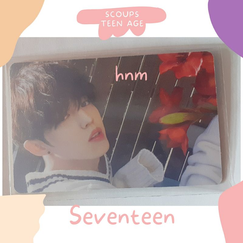 Scoups Photocard Teen Age