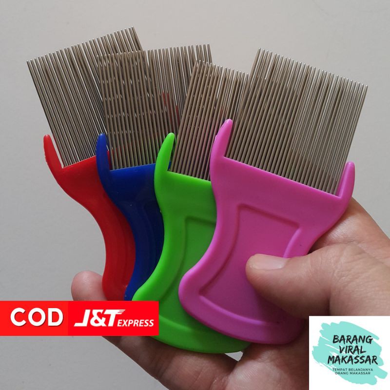 Sisir Kutu / Sisir Kutu Serit / Sisir Ketombe / Sisir Kutu Anak