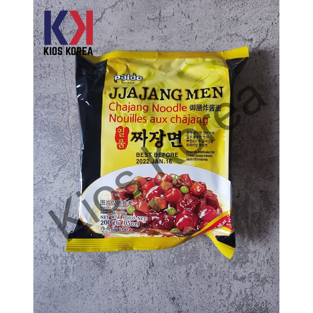 

Paldo Jjajangmen / Jjajangmyun / Jjajangmyeon 200gr - Mie Instant Korea