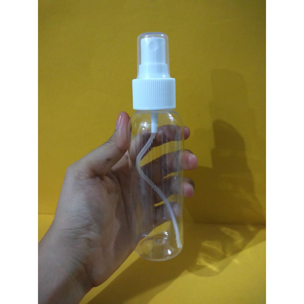 Botol Spray Kosong tebal Untuk Traveling Bahan Plastik Transparan bening  Isi Ulang Refill Serbaguna