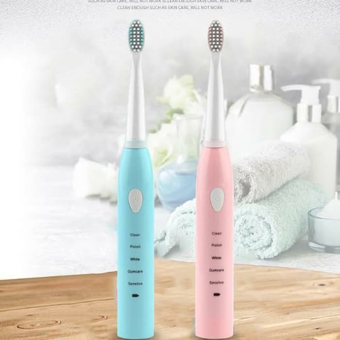 sikat gigi elektrik/electric toothbrush with sonic vibration