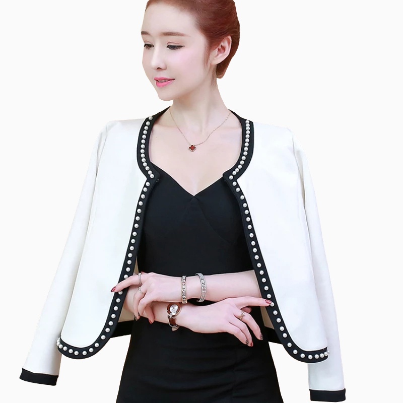 Blazer Kerja Kantor Wanita Gaya Korea Cantik Murah Terbaru - XSHOP Glenice