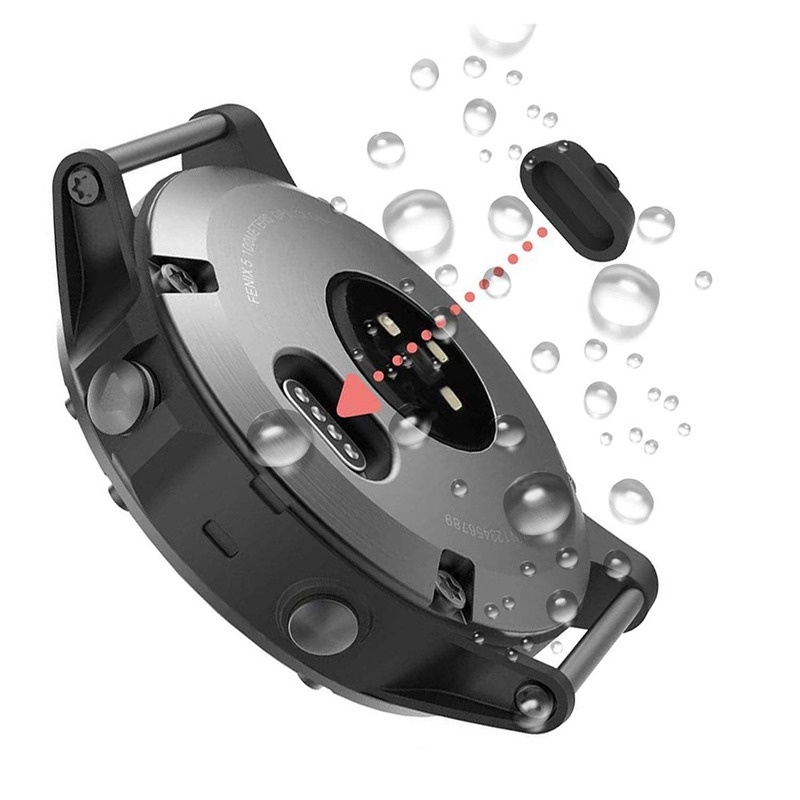 Cover Pelindung Port Charging Mini Bahan Silikon Anti Debu Untuk Garmin Series