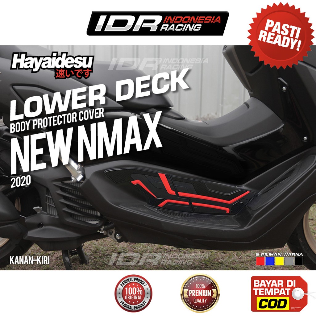 Hayaidesu Lower Deck New NMAX 2020 Kiri Kanan Body Protector Yamaha