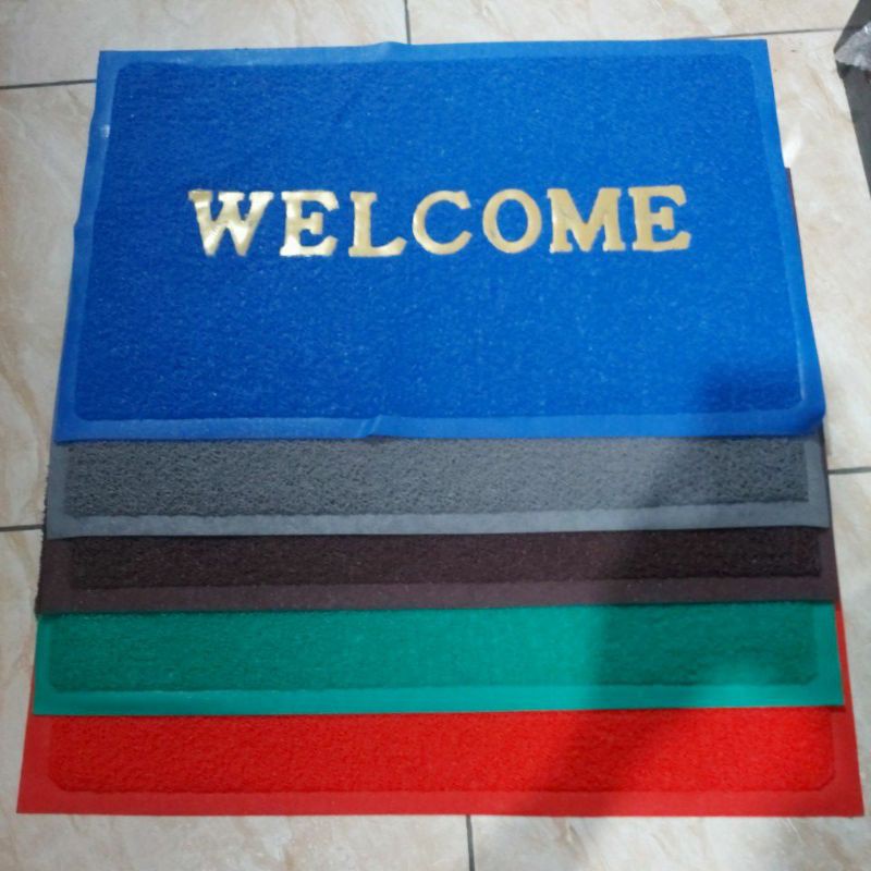 KESET KAMAR MANDI/KESET KARET WELCOME ANTI SLIP TEBAL ANTI LICIN