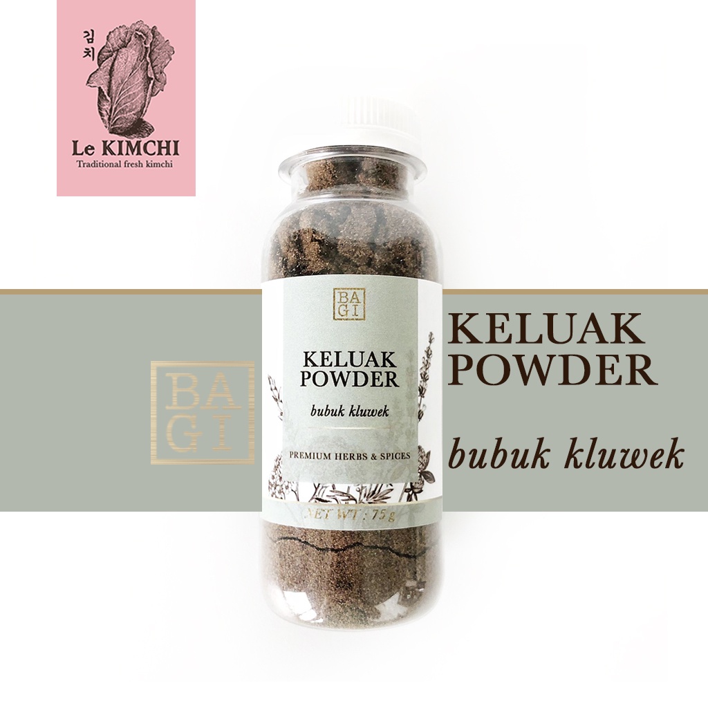 

Kluwek bubuk PREMIUM - Keluak Powder - BAGI - Keluwak Keluwek