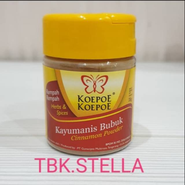 

KOEPOE KOEPOE KAYU MANIS BUBUK / CINNAMIN POWDER
