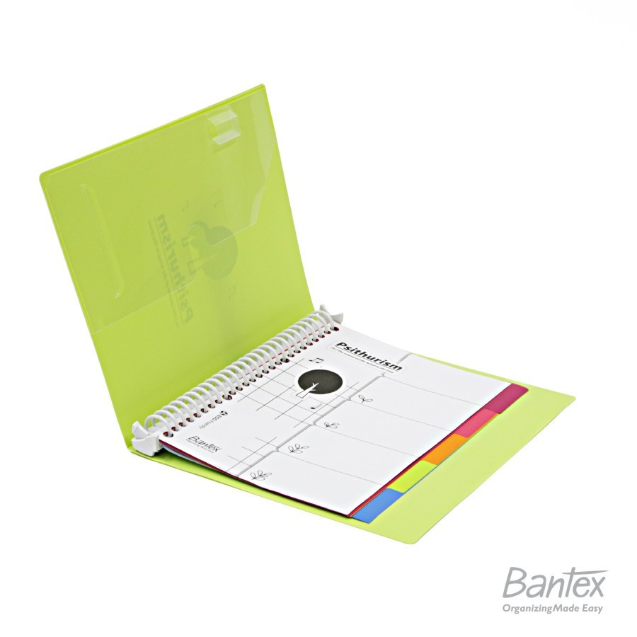 Bantex Multiring Binder Trendy B5 26 Ring 25mm Psithurism 3326 72