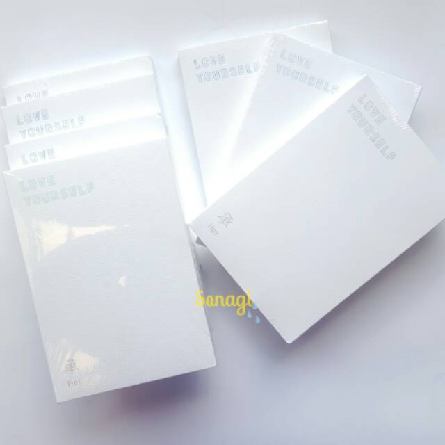 BTS LOVE YOURSELF HER SEALED ALBUM