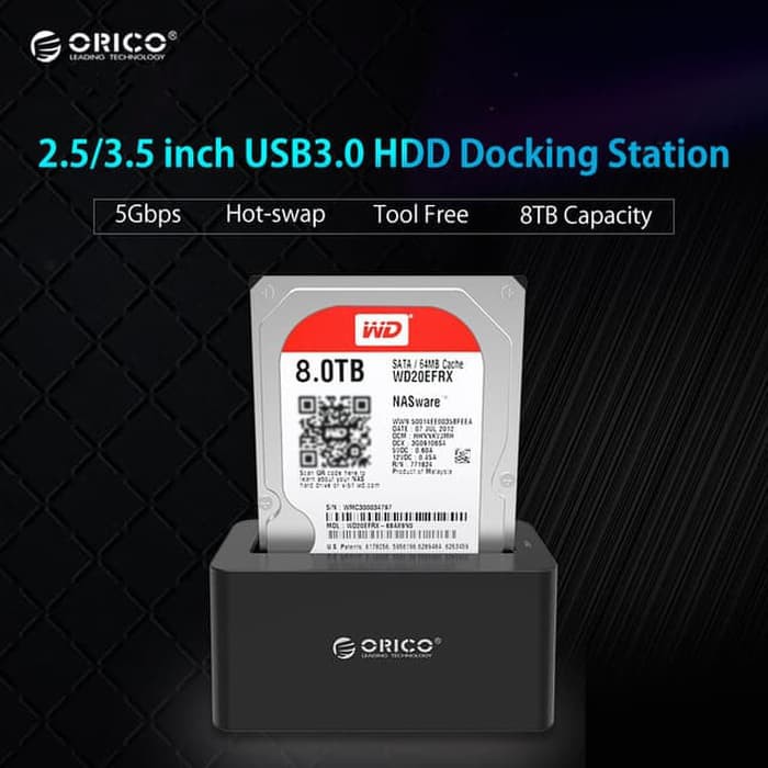 Orico 6619US3 5Gbps Super Speed USB 3.0 to SATA Hard Drive HDD - hitam