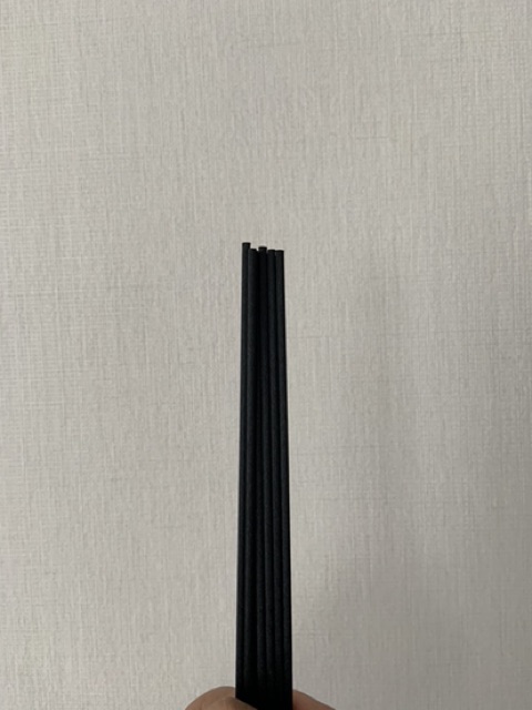 Fiber Stick Reed Diffuser Hitam Tipe Lurus bukan rotan-3