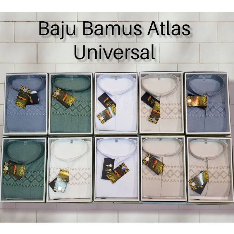Bamus /Koko Atlas Lengan Panjang Tanpa Manset Original By Behaestex / BHS