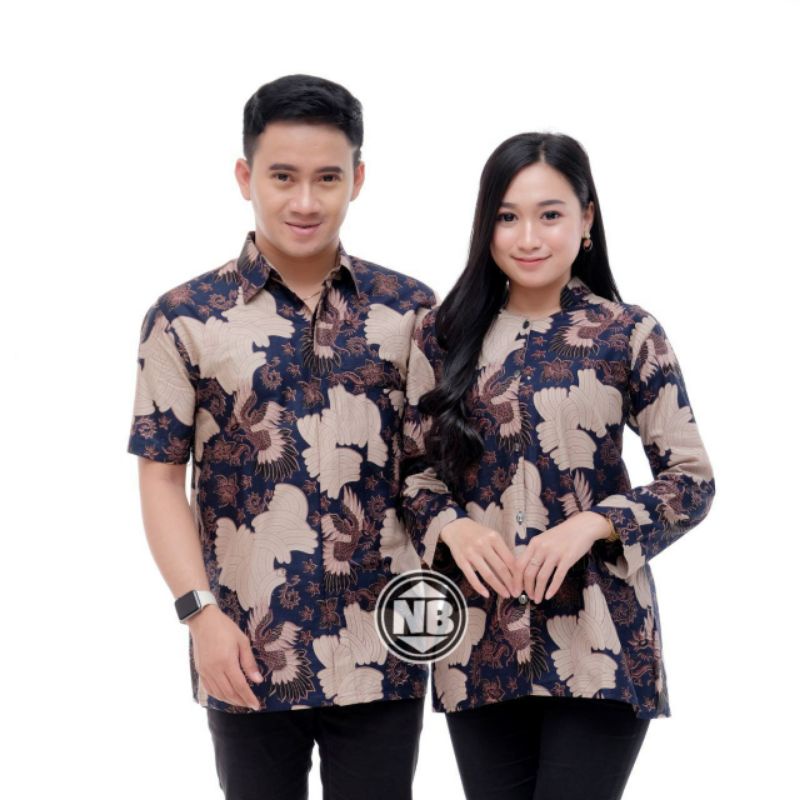 Maura Couple-Sania Ruflle Batik Couple