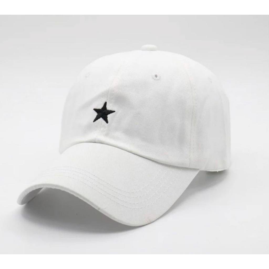 Topi Distro Baseball Unisex Hat Logo Bintang pria dan wanita